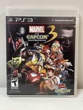 Marvel vs. Capcom 3 Fate of Two Worlds Sony PlayStation 3 PS3, 2011 Complete