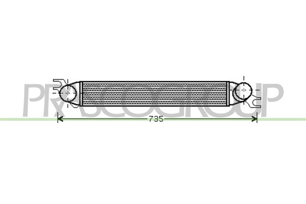 LadeluftküHler Intercooler Aluminium FüR Mini Mini R56 Roadster R59 R55-image