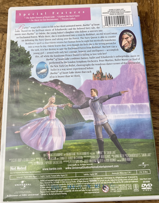 Barbie Swan Lake DVD 25192044076| eBay