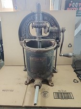 Antique Enterprise No. 35 8 Qt. Cast Iron Sausage Stuffer  Fruit Press USA Made