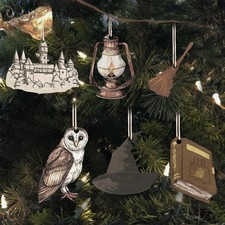 Soulchen 12 Pcs Wizard Magical Theme Party Decor Vintage Wood Color