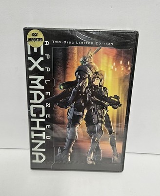 Appleseed Ex Machina Two-Disc Limited Collector s Edition Imported New Sealed 