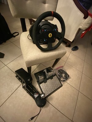 Thrustmaster T300 Ferrari Integral Alcantara Edition Wheel, Pedals, Shifter