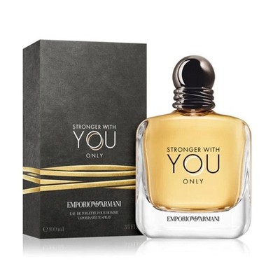Emporio Armani Stronger With You Only Eau De Toilette Pour Homme 100ml Neu & Ovp