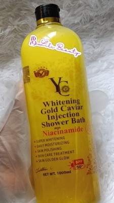 YC WHITENING GOLD CAVIAR INJEKTION DUSCHE BAD GEL DUSCHE BLANCHISSANT YC