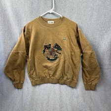 Chemise Lacoste Sweatshirt Men  s 4 Brown Embroidered