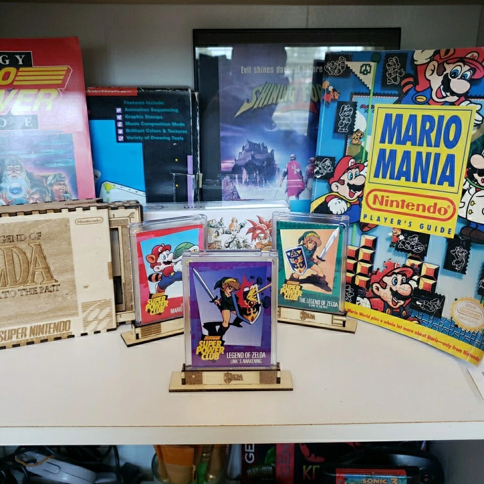 Legend Of Zelda Link's Awakening Video Game Card Display Art Decor - Image 2 of 4