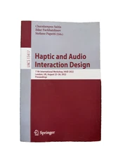 Haptic and Audio Interaction Design: 11th International Workshop, HAID 2022, Lon