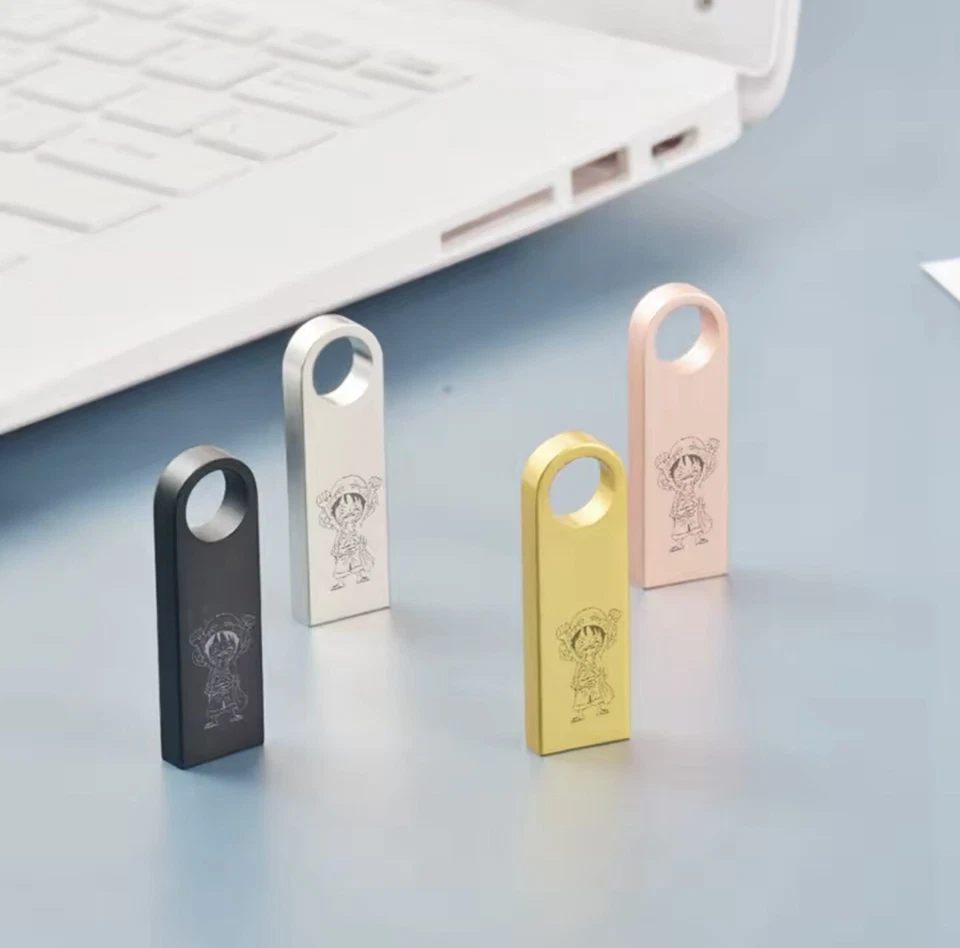 One Piece Chiavet Usb Monkey D Luffy 1/2/4/8/16/32/64/128Gb Leggi Descrizione!! - Immagine 3 di 4