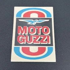 1972 Donruss AMA Racing Super Cycles Sticker #18 Moto Guzzi