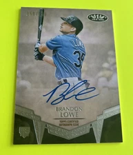 2019 Topps Tier One Break Out Auto 250/250 Brandon Lowe #BA-BLO Rookie Auto RC