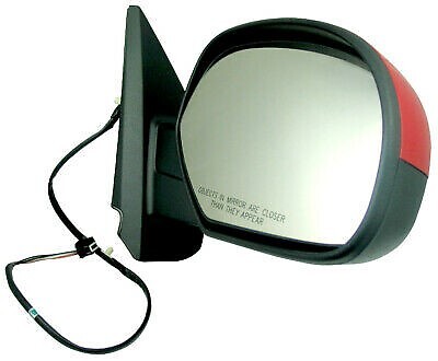 OEM GM 20809968 Passenger Side Mirror Red/Molded 09-13 Chevrolet