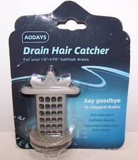 AODAYS Drain Hair Catcher Gray For Your Bathtub Drain GREY Shower Tub