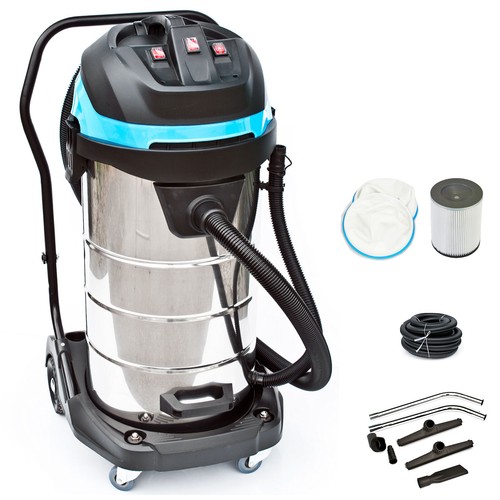 BAUTEC PROFI Industriesauger 100 L /3400W Staubsauger Industriestaubsauger Nass - Afbeelding 11 van 22