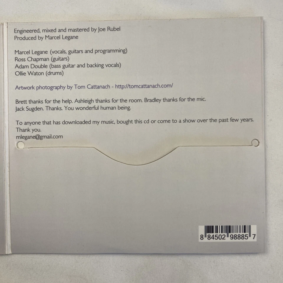 Marcel Legane – Heart Life EP (CD, EP, Limited Edition, 2011) Rock Pop Foto 4 de 4