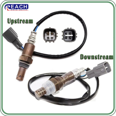 For 2005 2006 2007 2008-09-10-11-12 Toyota Tacoma 2.7L 2PC Oxygen Sensor Up+Down