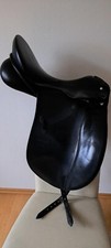 Passier Dressursattel Corona schwarz mit langem Sattelblatt, Kammerweite 30 