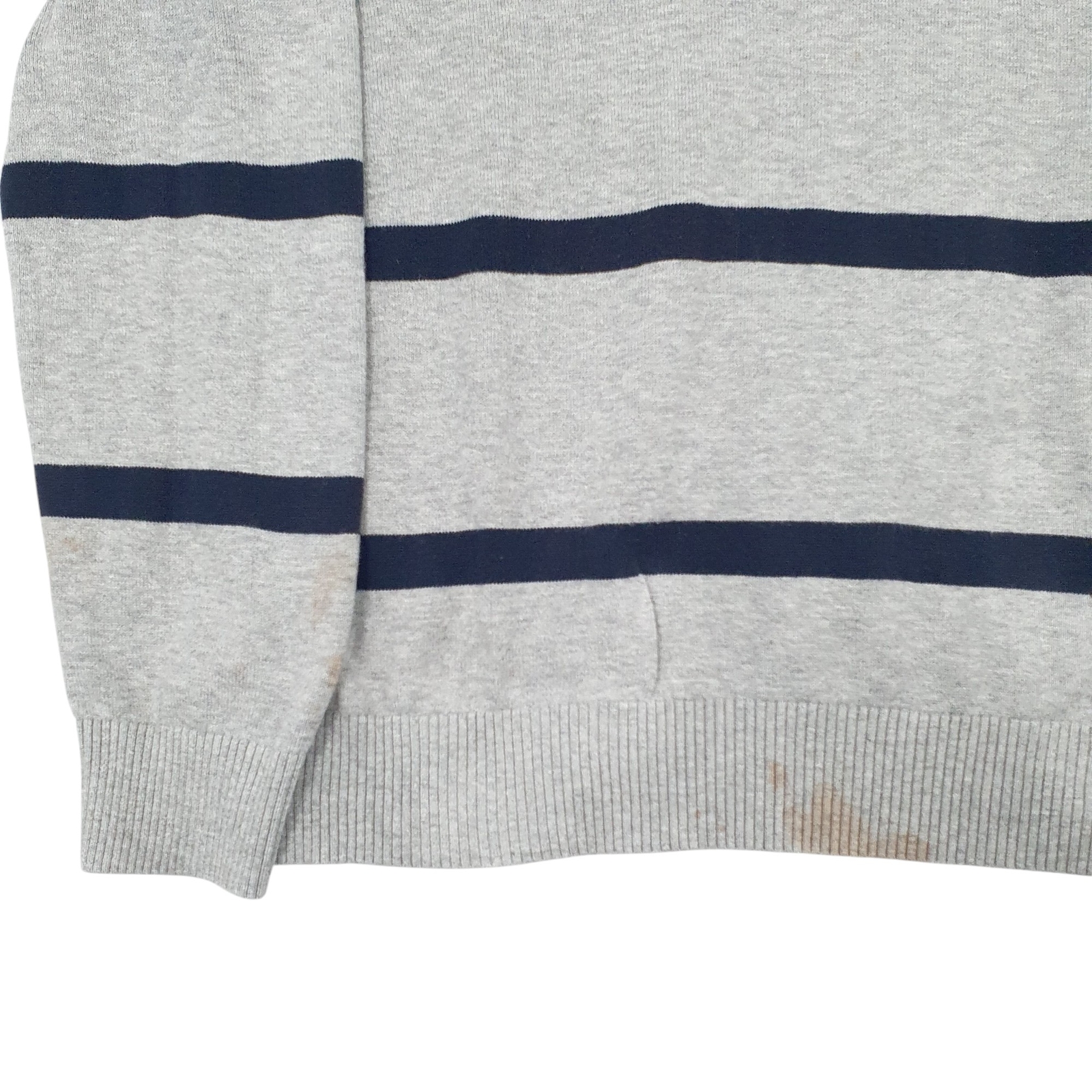 TOMMY HILFIGER V Neck Cotton Blend Jumper Sweatshirt Mens L image 4