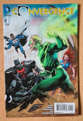 Convergence #1 (2015) Variant B Cover DC Us Comic