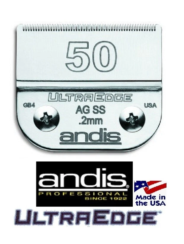 Andis UltraEdge 50 SS PET GROOMING BLADE*Fit AGC2 AGC DBLC,Oster A5 A6 CLIPPERS
