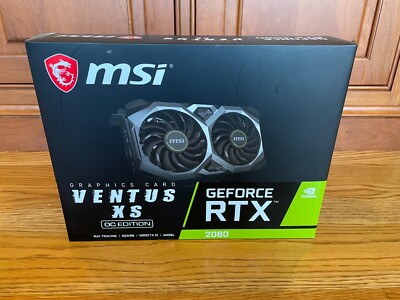 Xs 6g Oc Msi Geforce Rtx 2060 Msi Geforce Rtx 2060 Ventus Xs 6g Oc