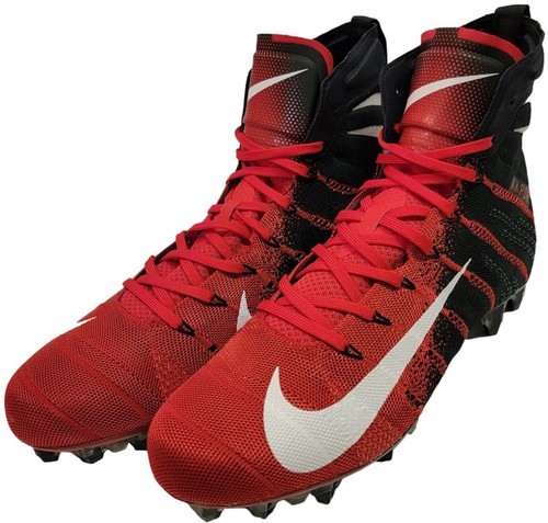 Men Sz 13 Nike Vapor Untouchable 3 Elite Flyknit Black Red  display picture 1