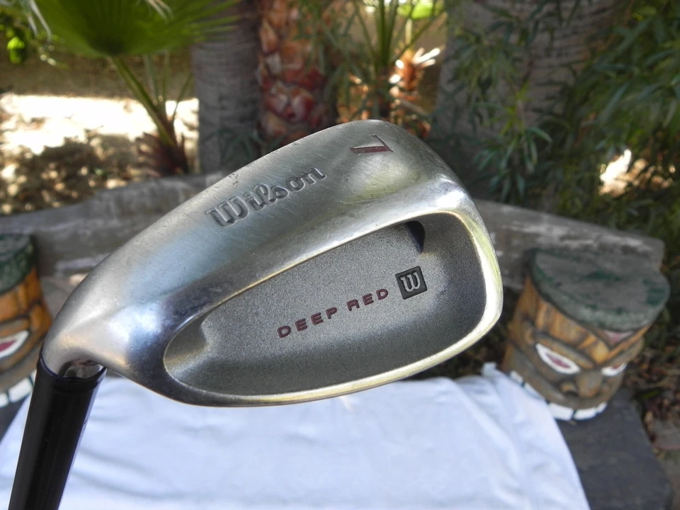 Seniors, LH, Wilson DEEP RED, LOB WEDGE, Fluid Feel, Graph. FatShaft LITE FLEX - Image 3 of 4