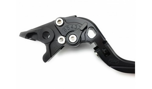 Leviers Repliables Flip Up Noirs Frein Embrayage KTM Duke 690 LC4 2008-2011 - Picture 8 of 9