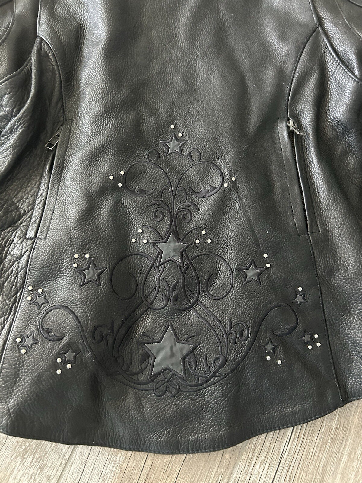 Women’s Learher  Jacket with two inside Concealed… - image 6