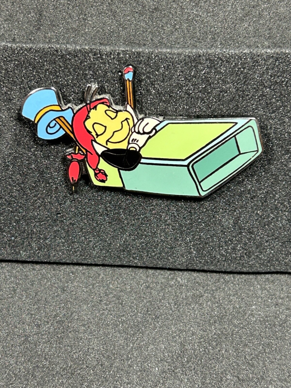Jiminy Cricket Sleeping in a Match Box-Disneyland Resort Pin