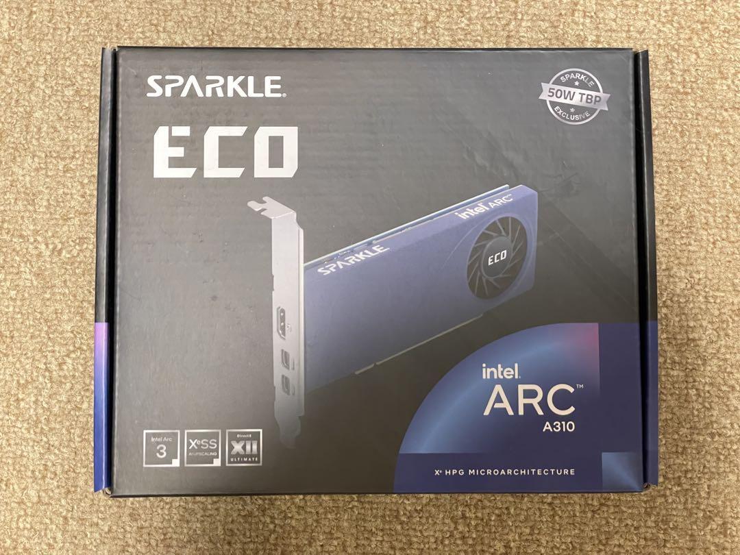 SPARKLE Intel Arc A310 50W ECO Series Graphics Card SA310C SPARKLE Intel Arc A310 50W ECO Series Graphics Card SA310C