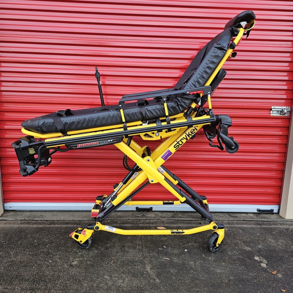 Certified Stryker Power Pro XT Ambulance Stretcher Electric 700lb COT