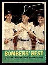 1963 Topps Baseball #173 Bombers' Best EX/MT