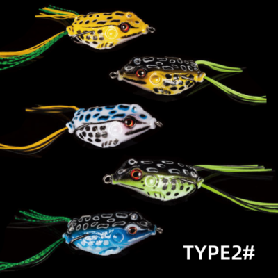 5 PZ 25 G Esche Morbide Per Rana Basso Acqua Superiore Esche Da