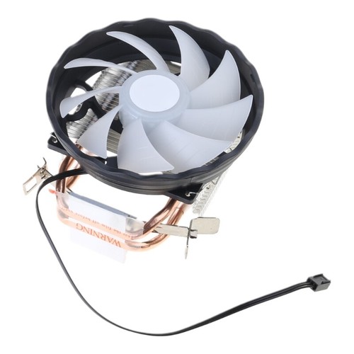 CPU Cooler 2/4 Heat Pipes 4 Pin PWM RGB Cooling Fan PC Radiator for LGA 1150