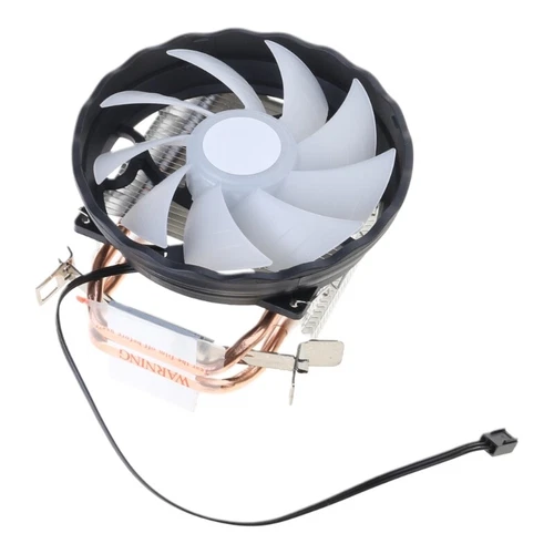 CPU Cooler 2/4 Heat Pipes 4 Pin PWM RGB Cooling Fan PC Radiator for LGA 1150