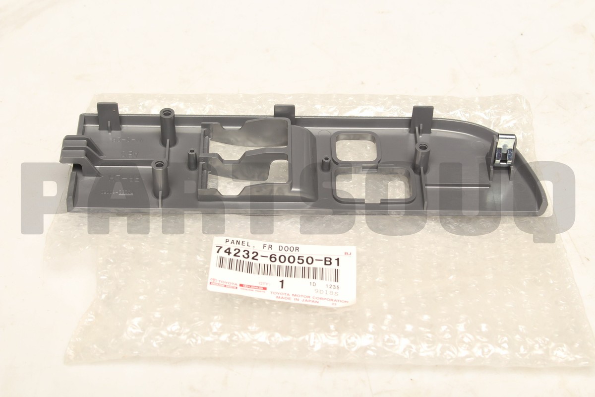 7423260050B1 Genuine Toyota PANEL, FRONT ARMREST BASE, UPPER LH