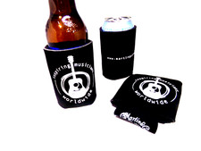2 Martin Guitars Koozie cup can bottle  holde...