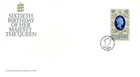 Guernsey stamps Sixtieth Birthday of Her Majesty The Queen First Day Cover FDC