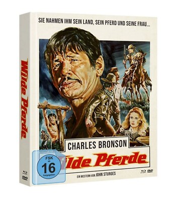 Wilde Pferde (1973)[Blu-ray & DVD im Mediabook/Neu/OVP] Charles Bronson, Jill Ir