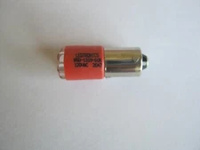 NEW Ledtronics LED lamp bulb Miniature Bayonet T3-1/4 Ba9s Ultra Red 120VAC