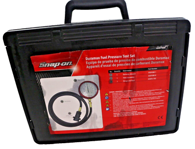 #ad #ad Snap on™ EEDF500 Duramax Fuel Pressure Test Set $325.00