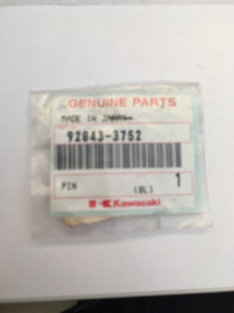 NOS Kawasaki Pin OEM Part # 92043-3752 - FREE SHIPPING | eBay
