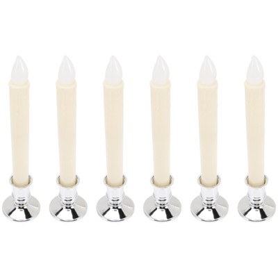 6 Pcs Wedding Candle Light Artificial Candles Fake Light Candles