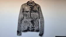 Tom Tailor Denim - Grey Acid Wash Denim Jacket Size Small Men's Unisex
