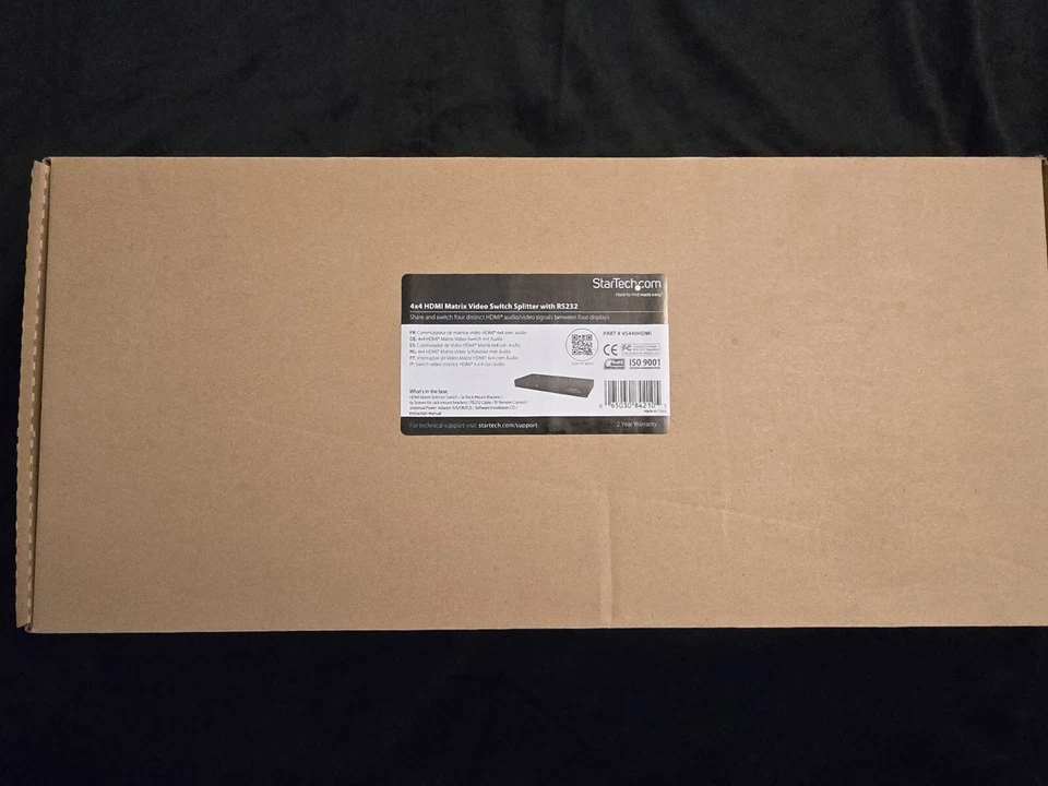 Startech 4x4 HDMI Matrix Video Switch Splitter with Audio (VS440HDMIc) - Image 2 of 4