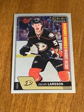 Jacob Larsson 2016-17 O-Pee-Chee Platinum Marquee Rookie Card #169