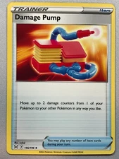 Pokemon Lost Origin Damage Pump 156/196 NM/M 