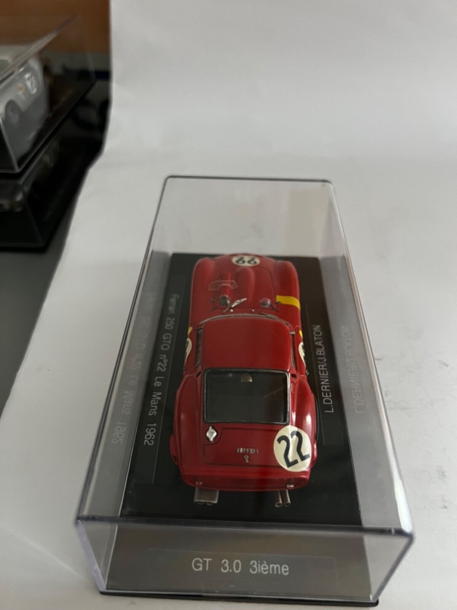 NO SPARK Ferrari 250 GTO #20 24 Heures du Mans 1962 1/43