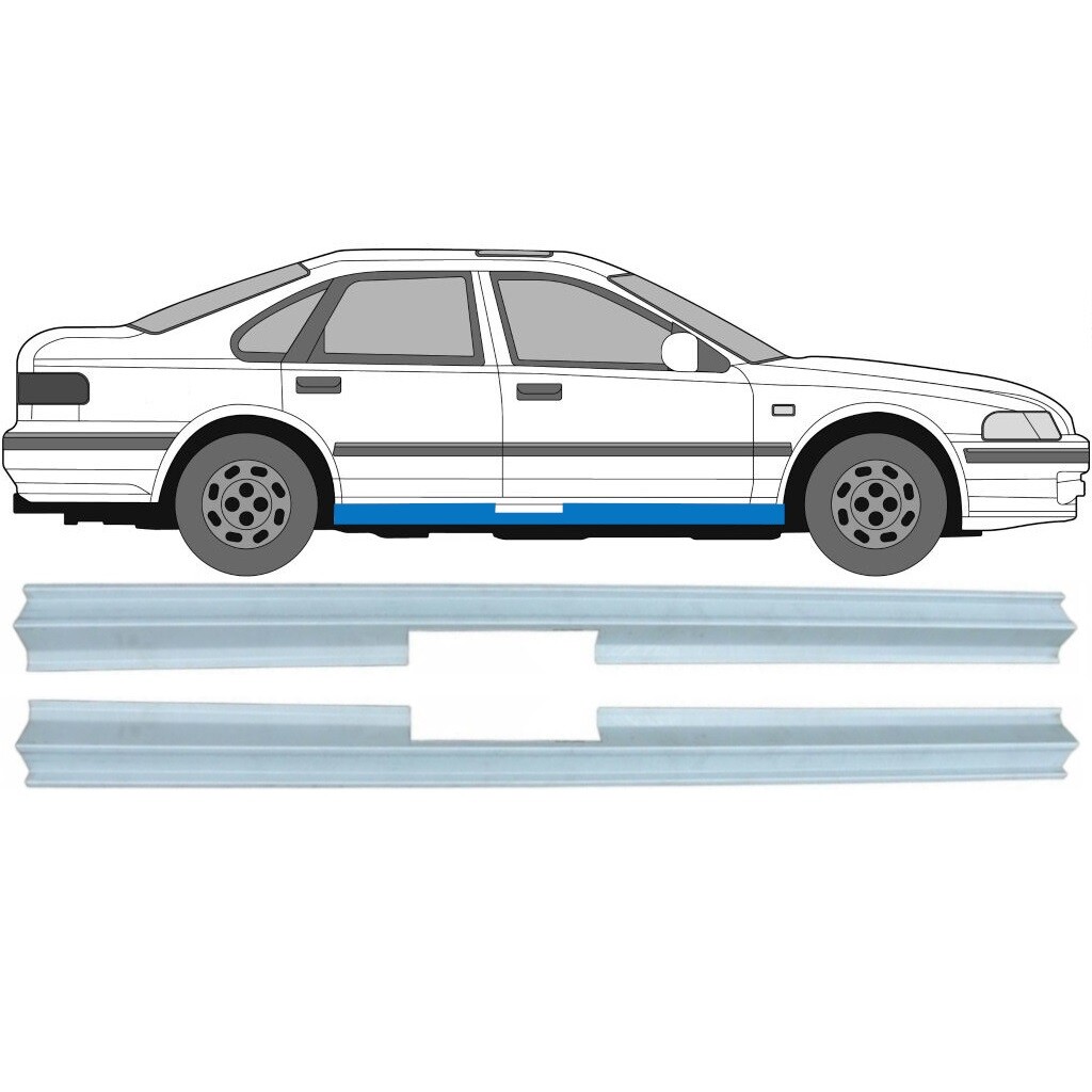 HONDA ACCORD 1993-1998 4 DOOR SILL REPAIR PANEL ROCKER PANEL / PAIR